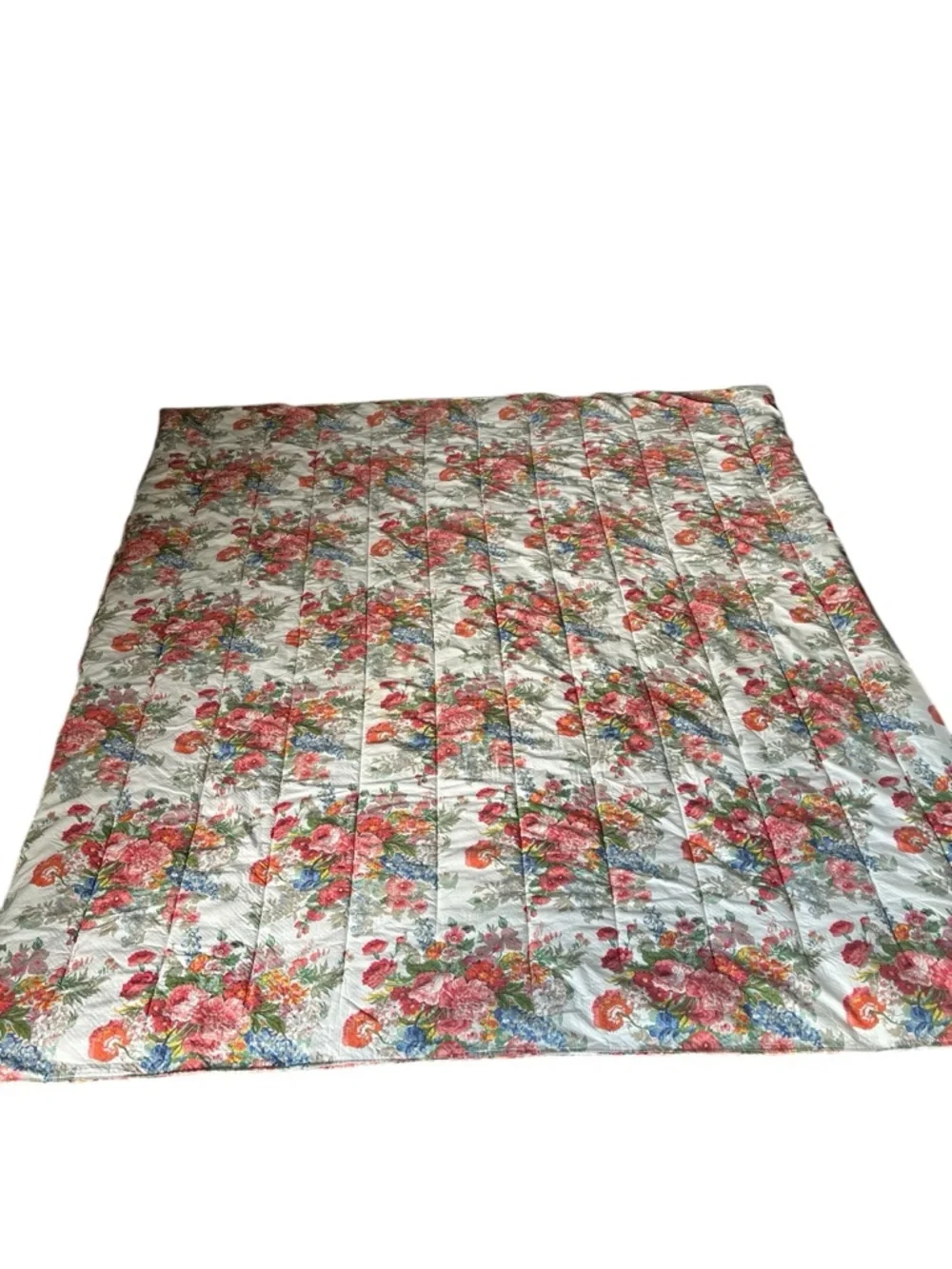 RALPH LAUREN 90s Vintage‎ Southampton Floral Beach House Comforter Made in USA